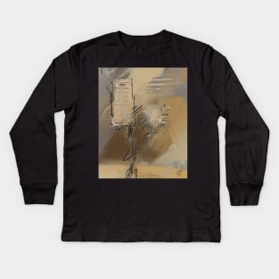 Lincoln Original Abstract Painting Kids Long Sleeve T-Shirt